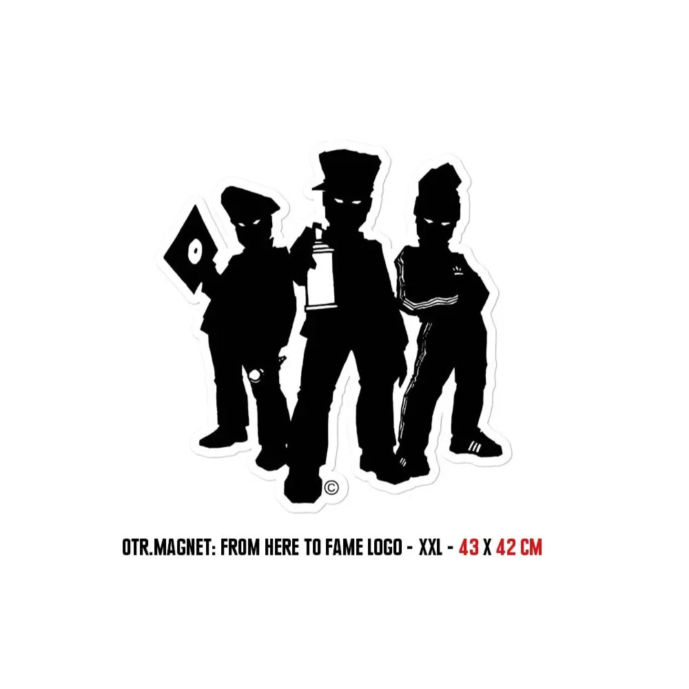 OTR MAGNET - FROM HERE TO FAME LOGO - XXL