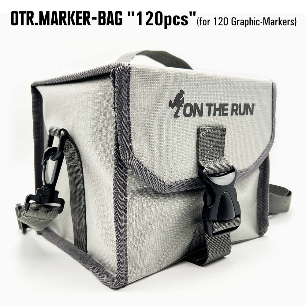 OTR EMPTY 120pcs MARKER-BAG with the classic OTR-logo
