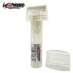 WLM 6050 EMPTY PUMP-ACTION MARKER PEN WITH 2 MIXING BALLS - 50MM BROAD