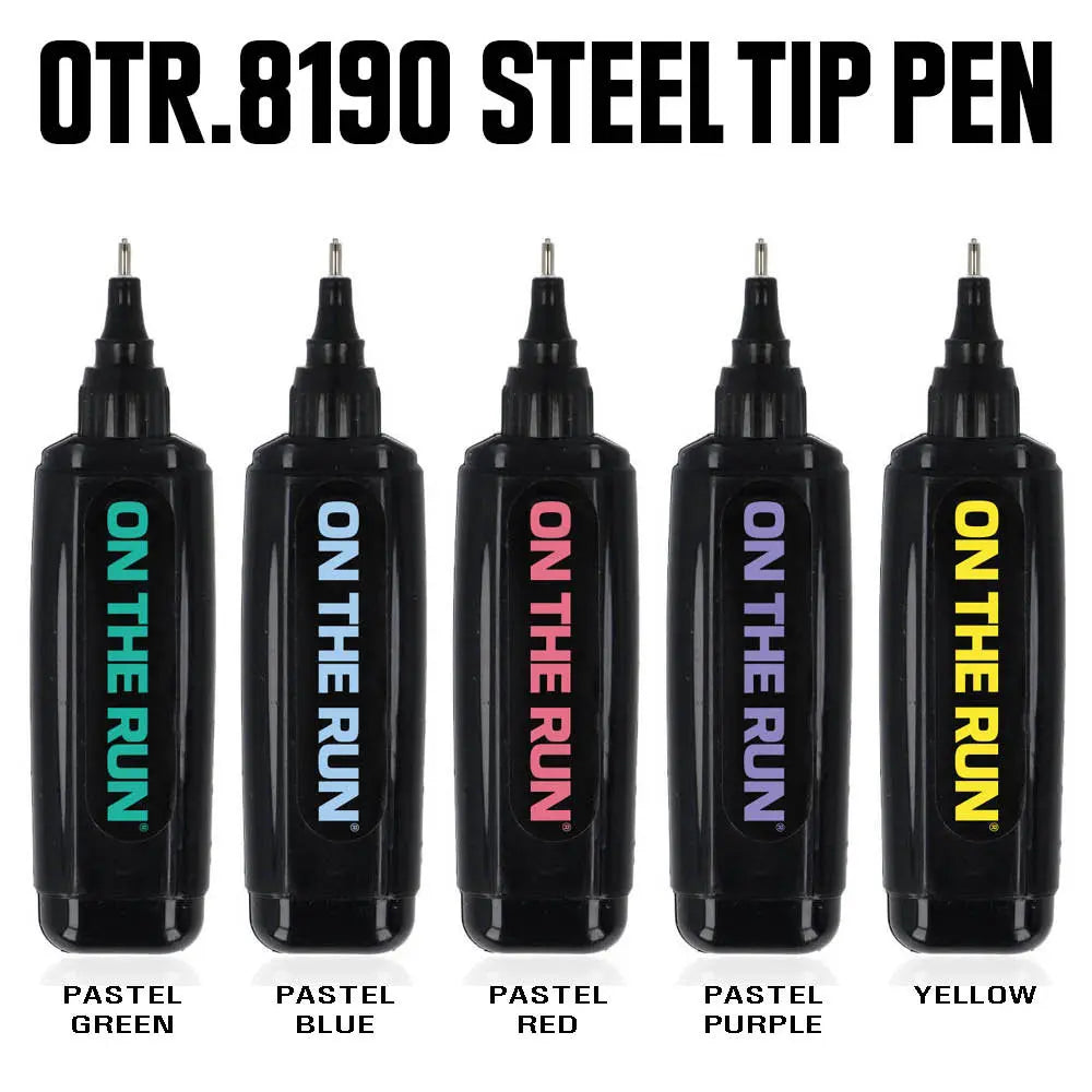 OTR 8190 FILLED - STEEL TIP PEN - CORRECTION PEN - 1MM