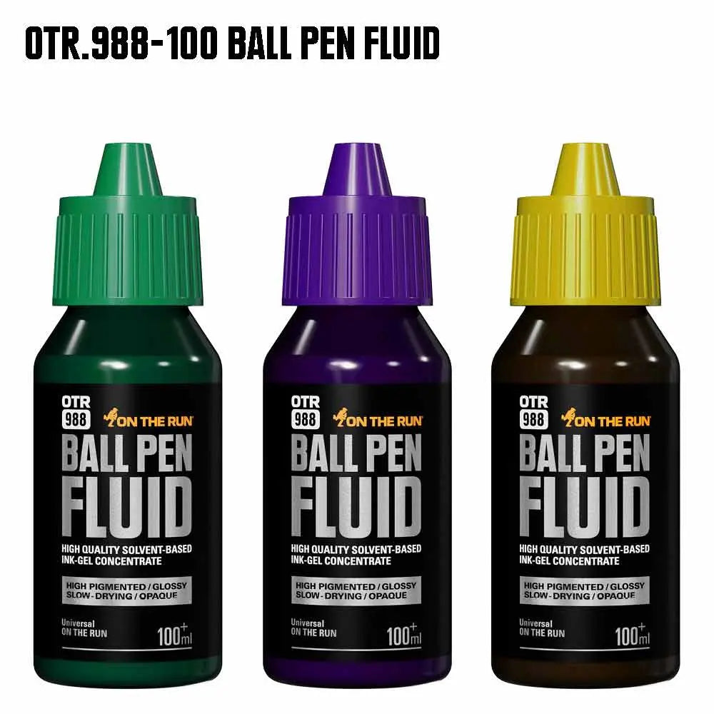OTR 988 - BALL PEN FLUID INK GEL CONCENTRATE REFILL - 100ML